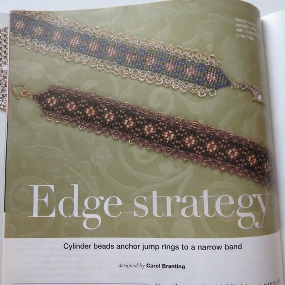 Bead and Button Magazine Creative Ideas For The Art of Beads Jewelry June 2007 - Picture 10 of 13